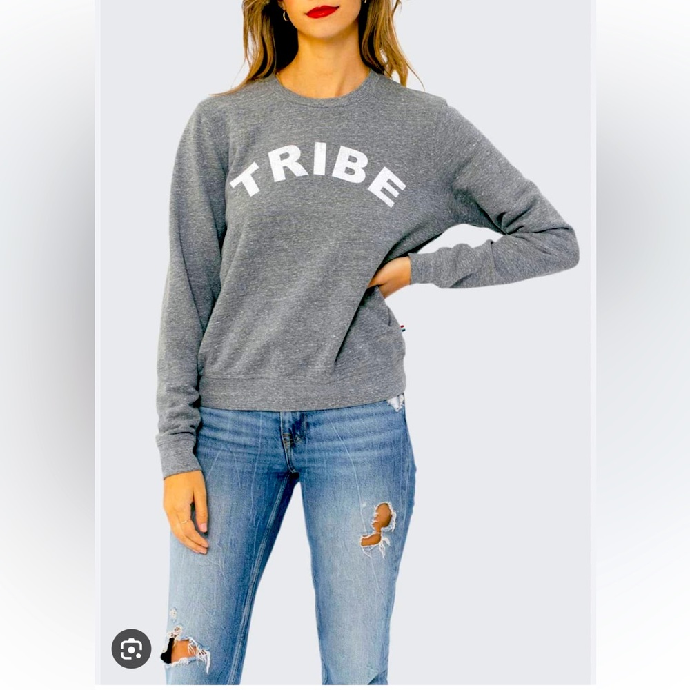 Sol Angeles and Anthropologie women’s graphic tribe sweatshirt Size Small